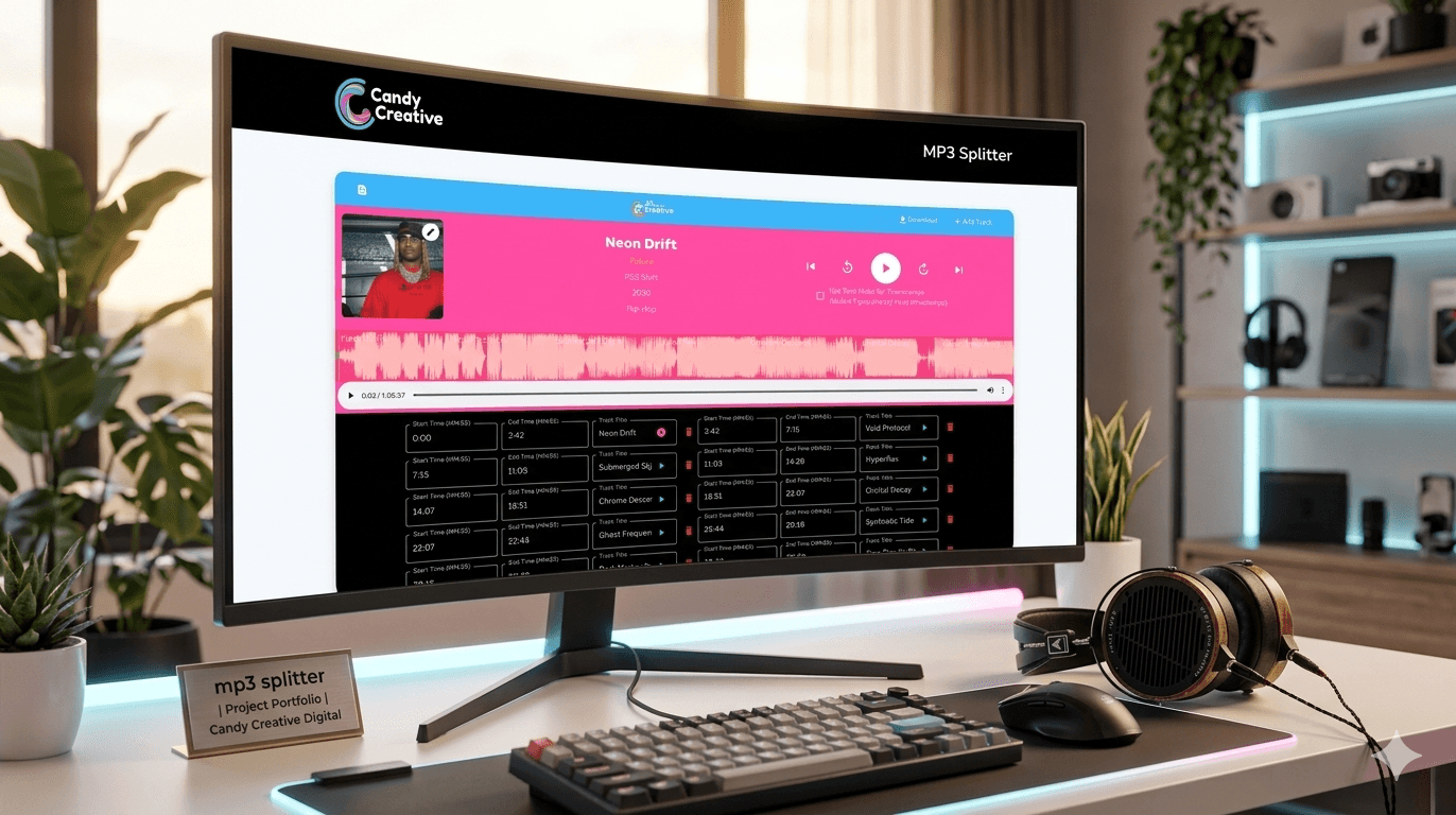 MP3 Audio Splitter Banner