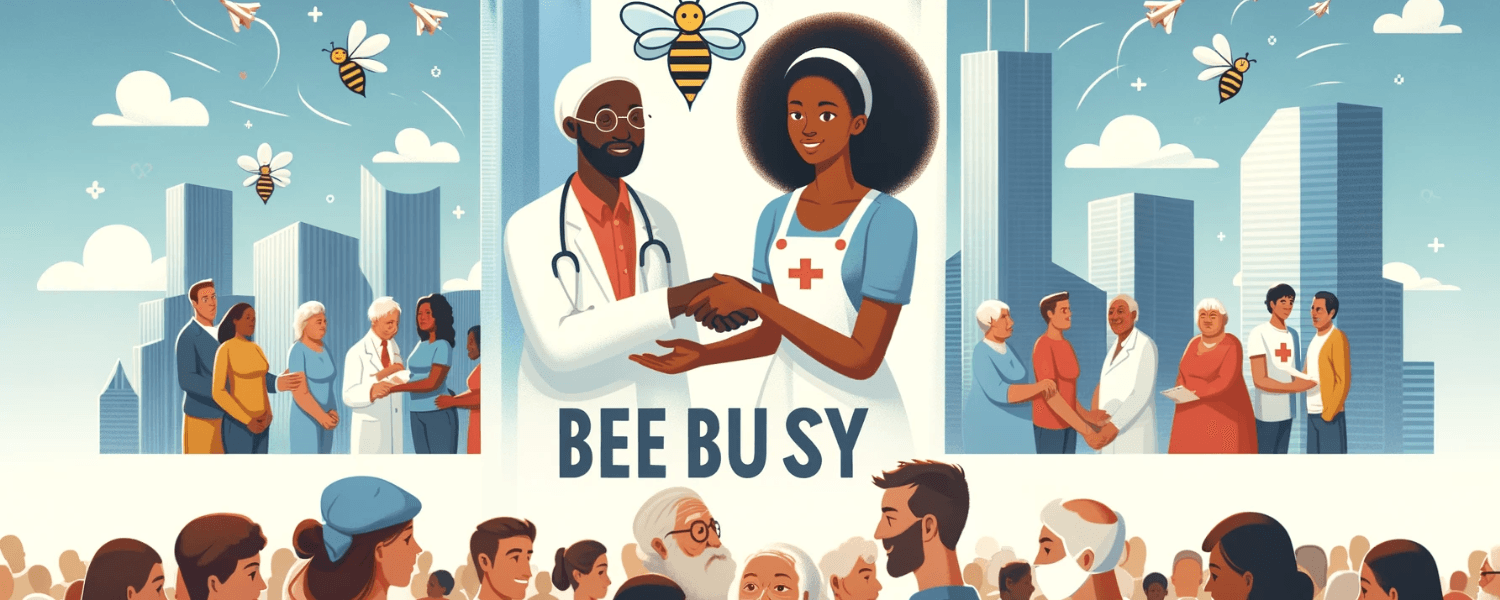 Bee Busy Header