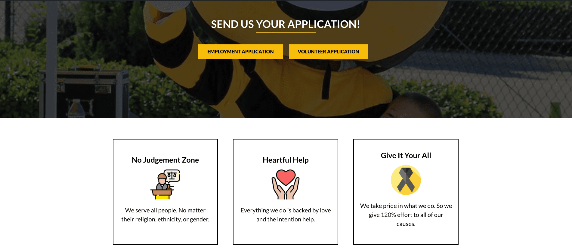 Join Our Team Section
